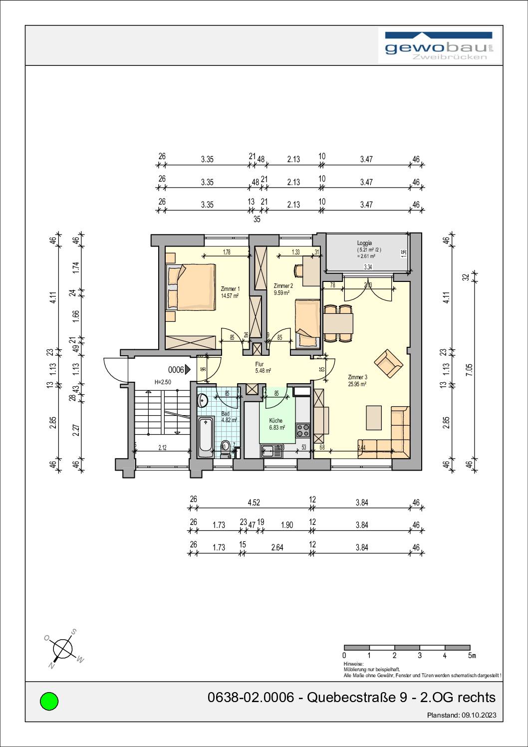 0638-02.0006 - Quebecstraße 9 - 2.OG rechts