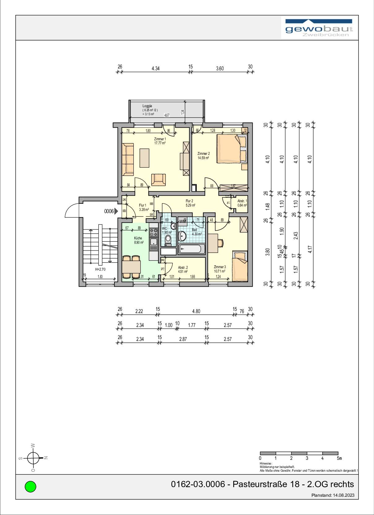 0162-03.0006 - Pasteurstraße 18 - 2.OG rechts