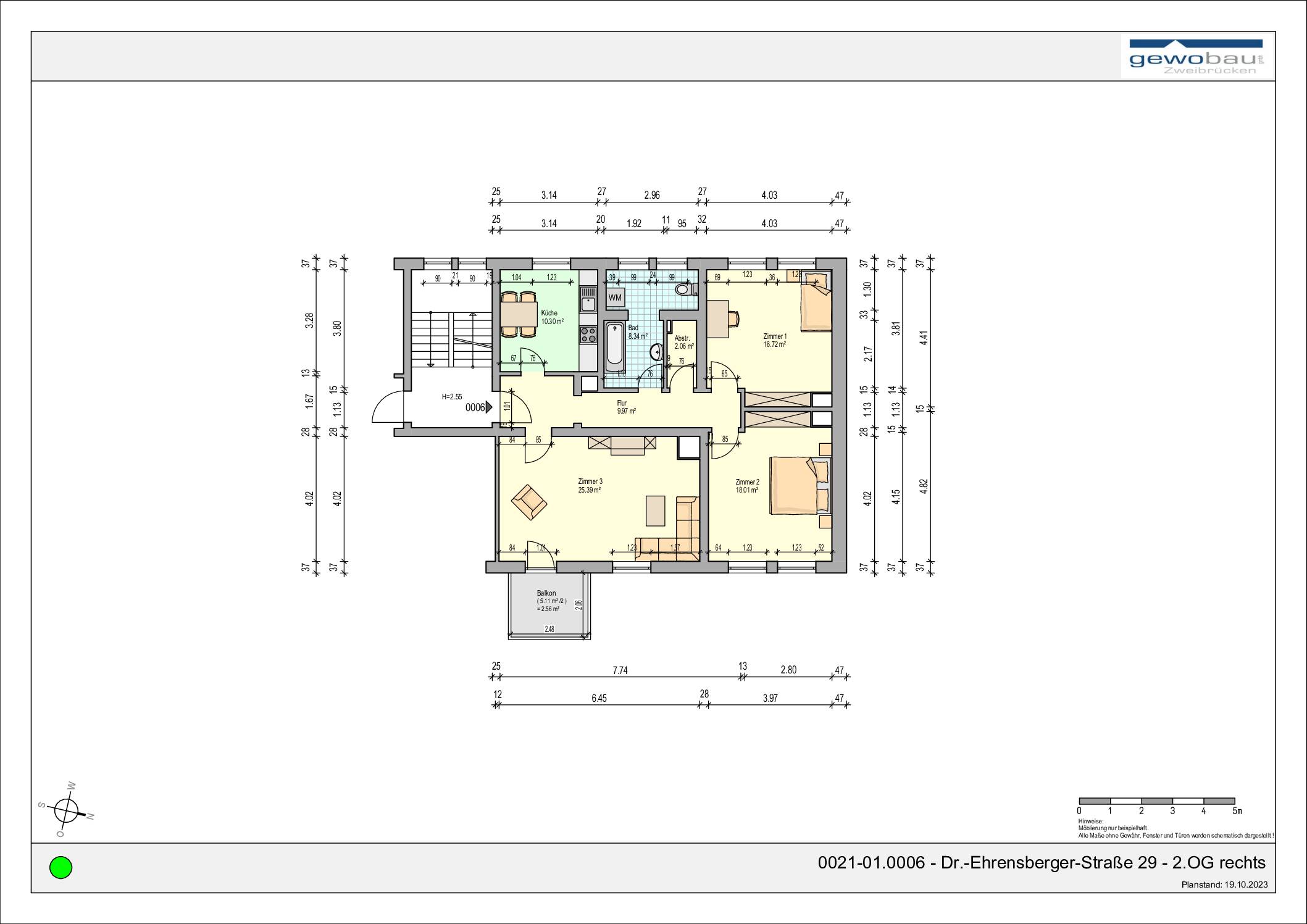 0021-01.0006 - Dr.-Ehrensberger-Straße 29 - 2.OG rechts