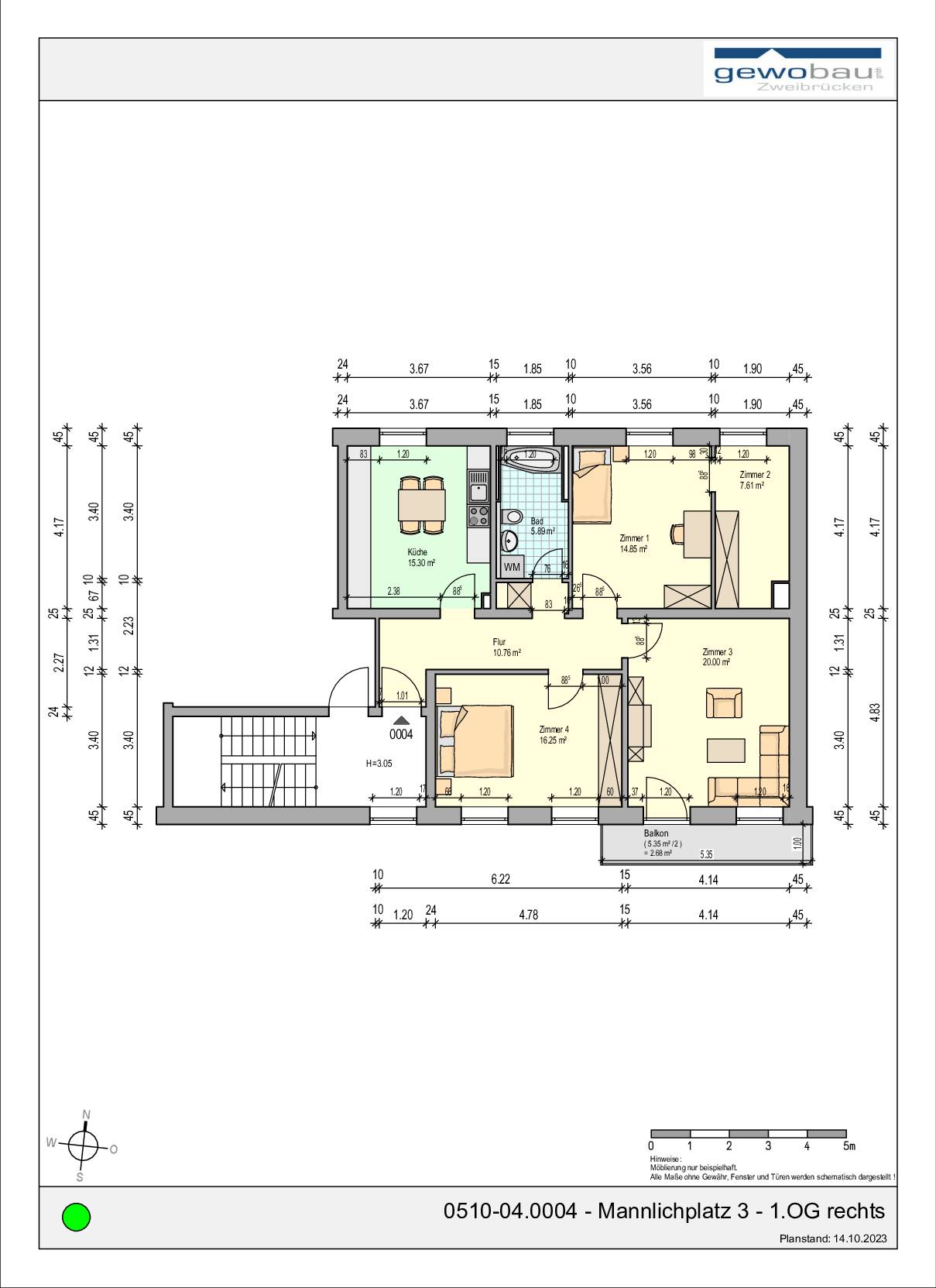 0510-04.0004 - Mannlichplatz 3 - 1.OG rechts