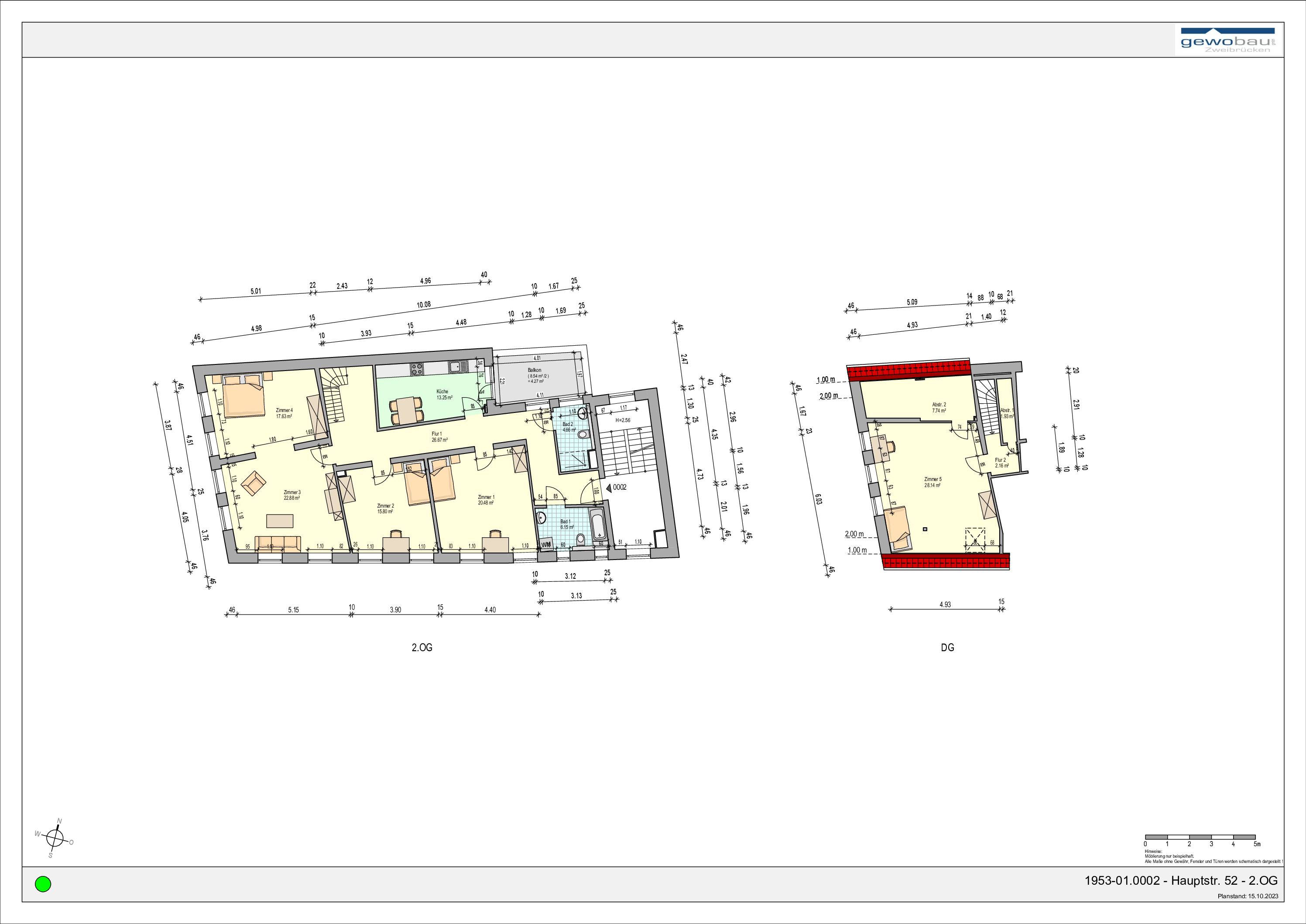 1953-01.0002 - Hauptstr. 52 - 2.OG