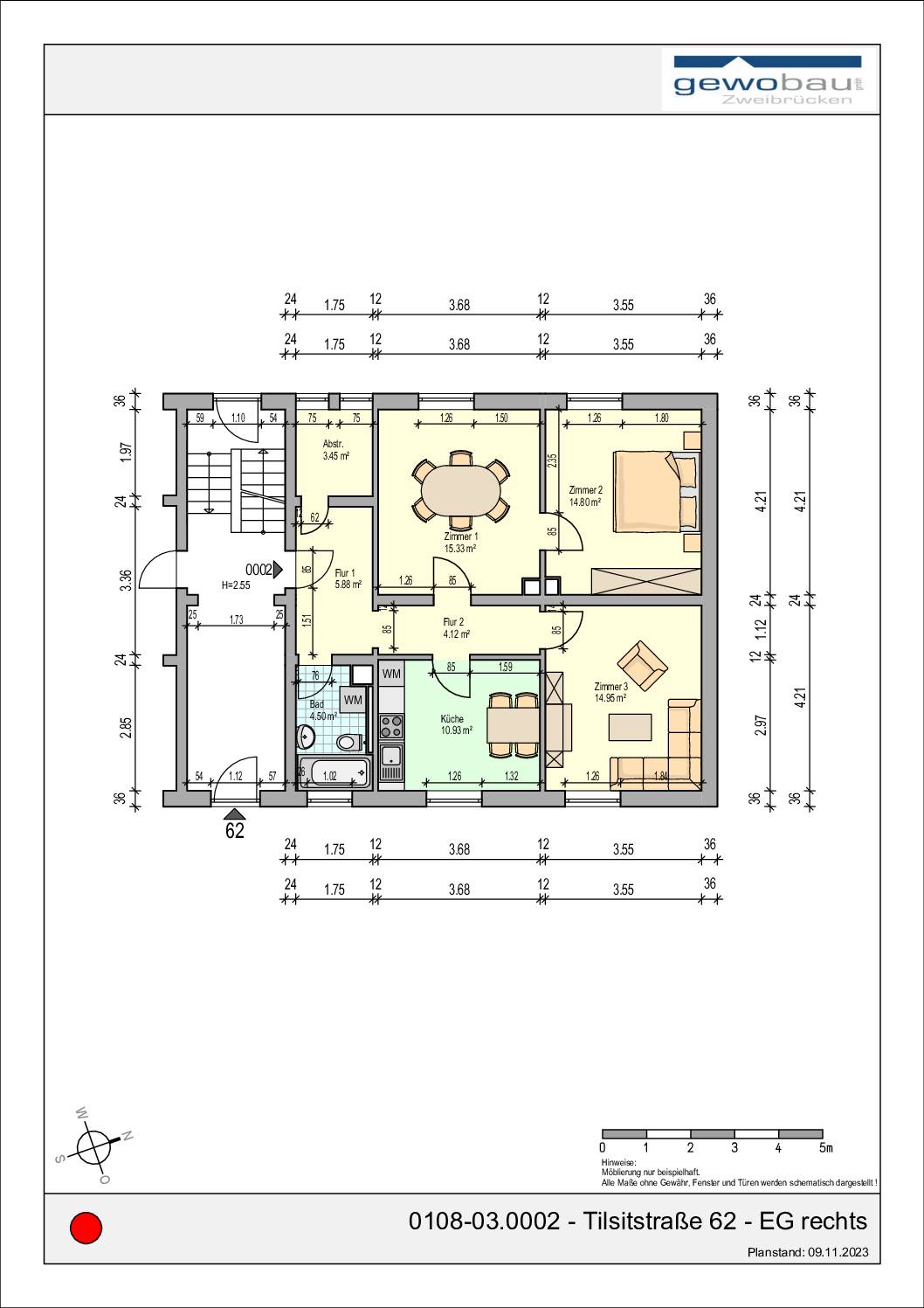 0108-03.0002 - Tilsitstraße 62 - EG rechts