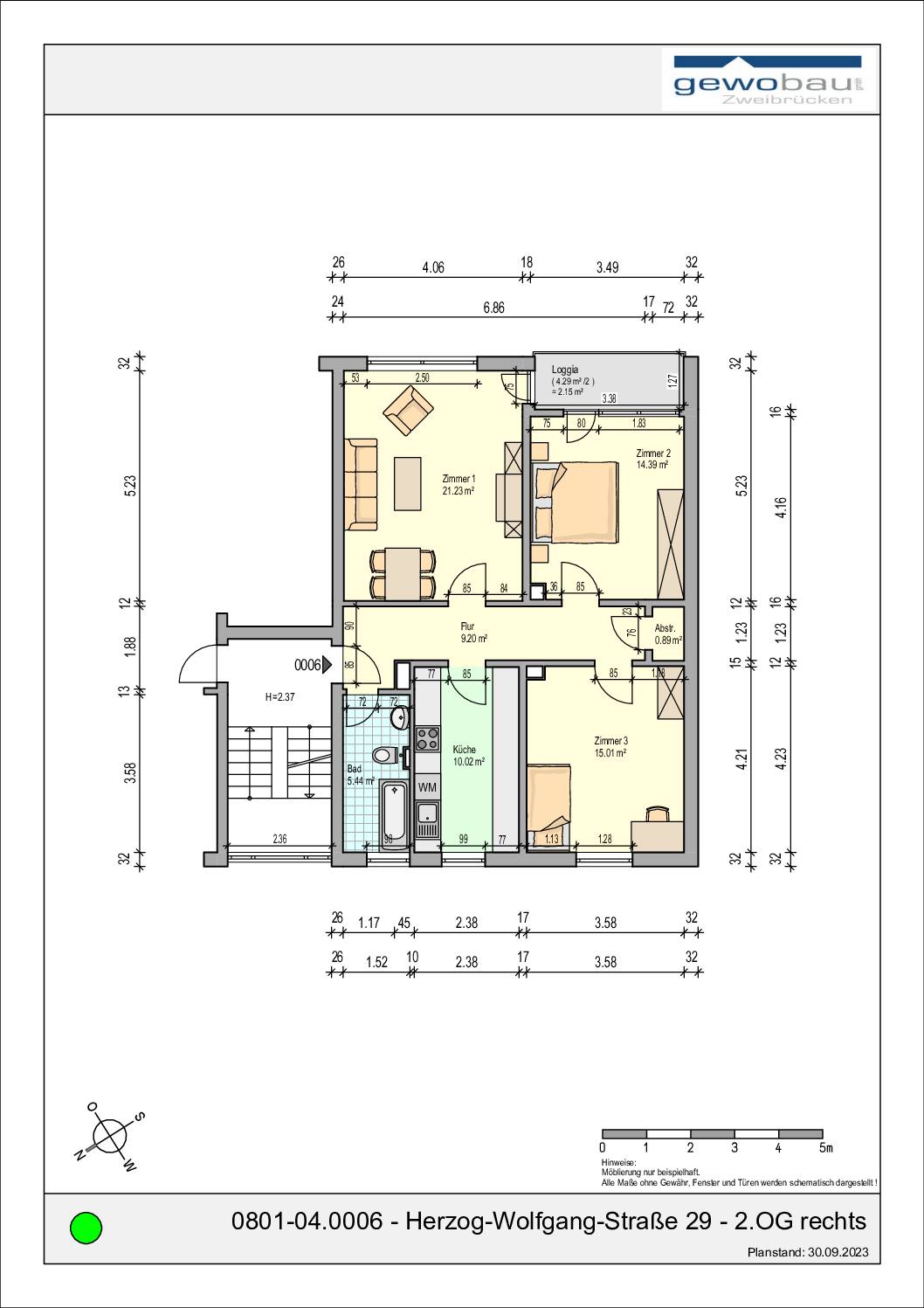 0801-04.0006 - Herzog-Wolfgang-Straße 29 - 2.OG rechts
